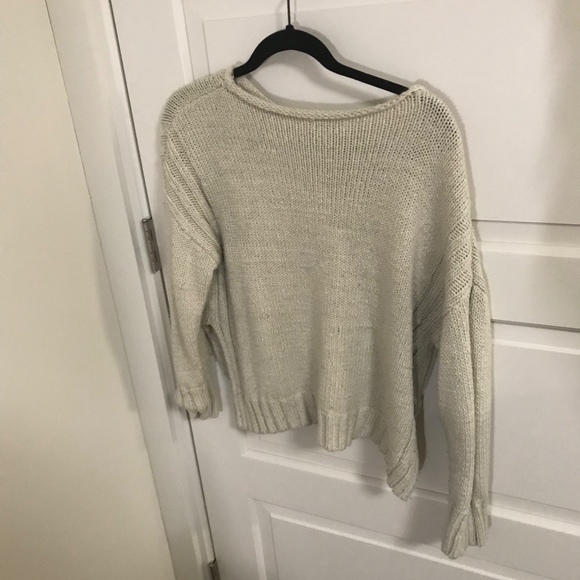 Off-White Chunky Knit Sweater - Picture 5 of 6